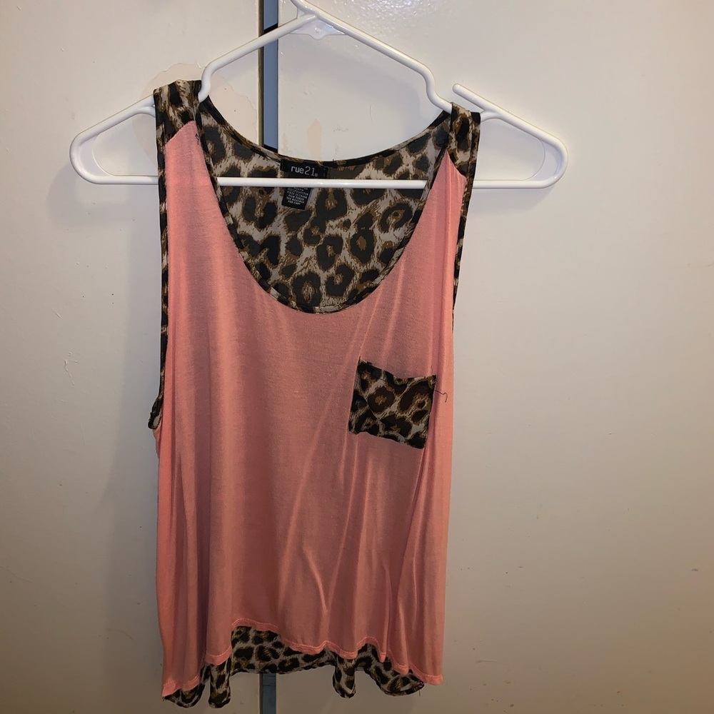 Coral/Leopard Tank!